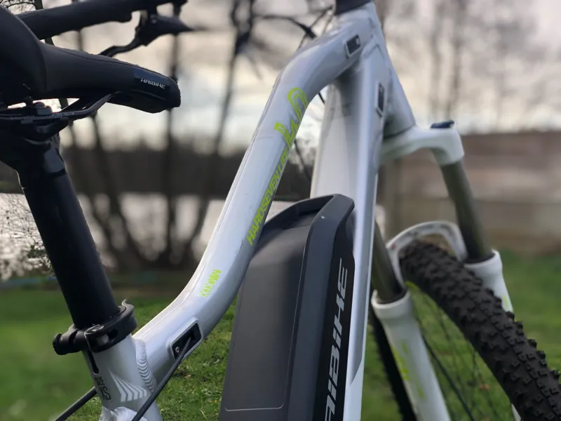 Second Hand Haibike SDURO HardSeven 4 Wms Electric Bike XS 2019 Silver-2